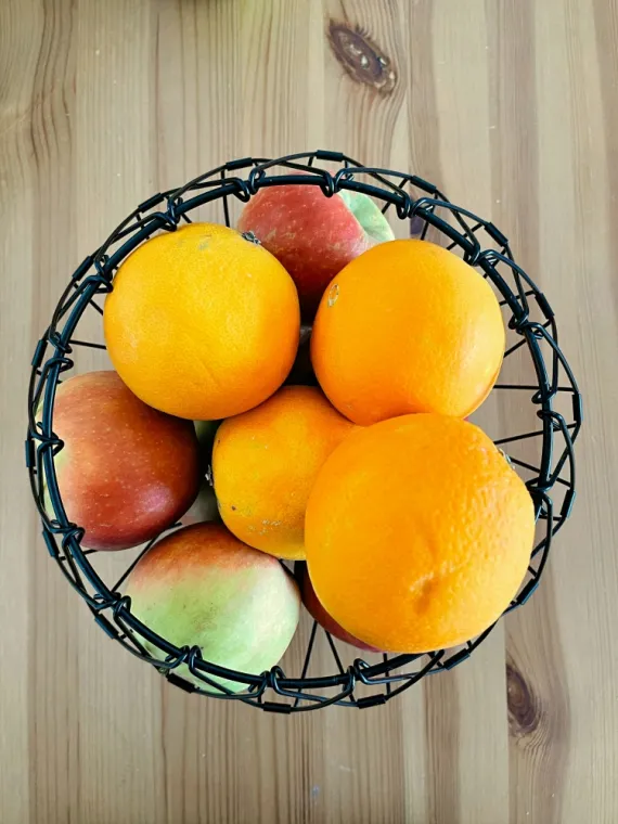 corbeille de fruits